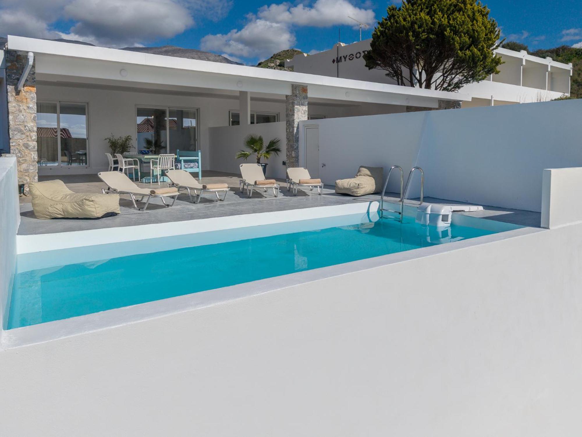 Mythos Villas Damnoni Ngoại thất bức ảnh